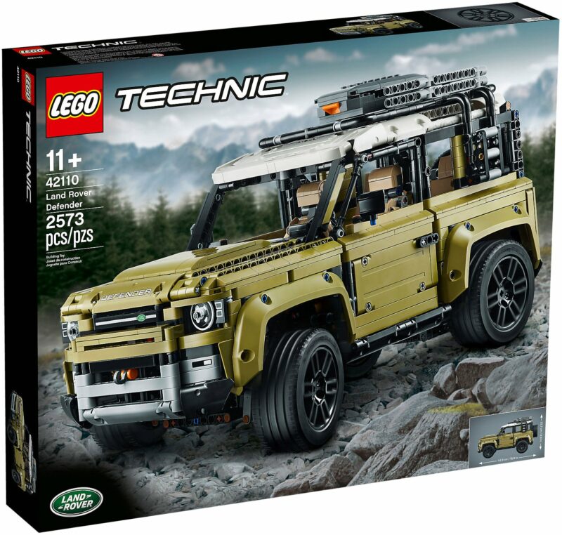 Land Rover Defender (42110) Toys Puissance 3