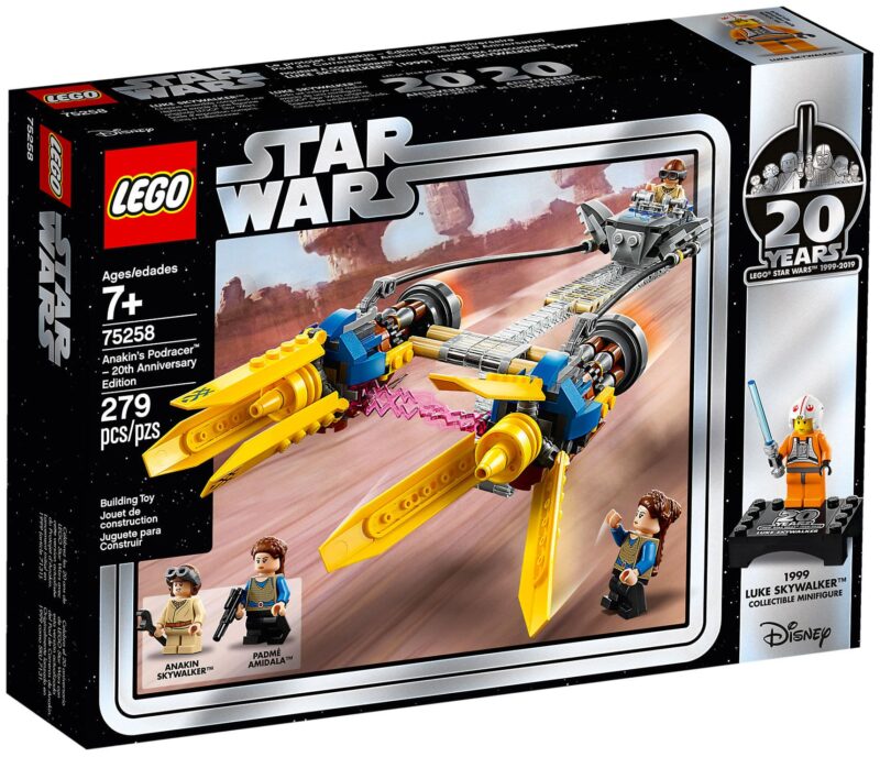 Le Podracer™ d'Anakin – Édition 20ème anniversaire (75258) Toys Puissance 3