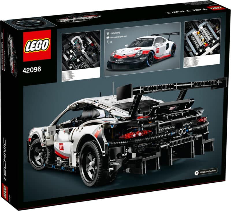 Porsche 911 RSR (42096) Toys Puissance 3