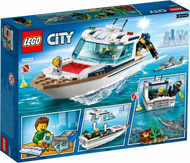 Le yacht de plongée (60221) Toys Puissance 3