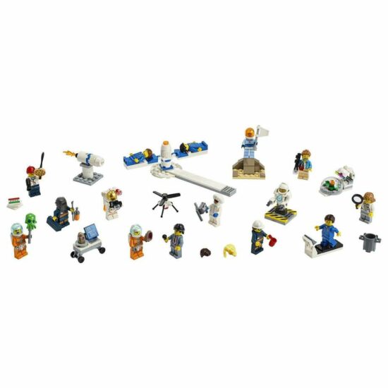 Ensemble de figurines: la recherche et le développement spatiaux (60230) Toys Puissance 3