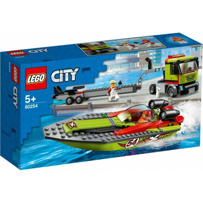 Le transport du bateau de course (60254) Toys Puissance 3