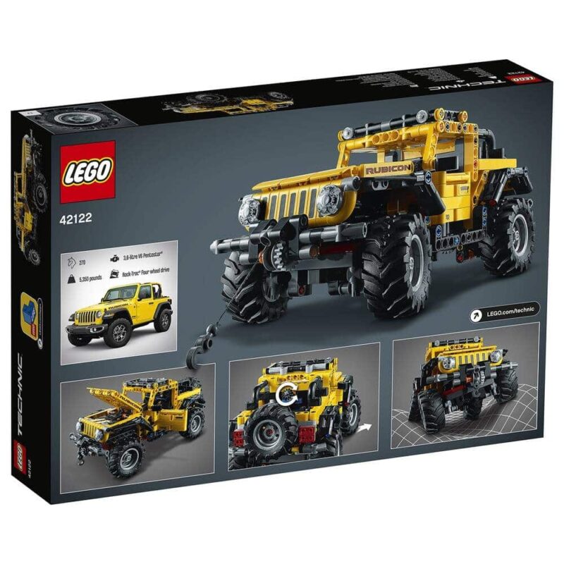 Jeep® Wrangler (42122) Toys Puissance 3