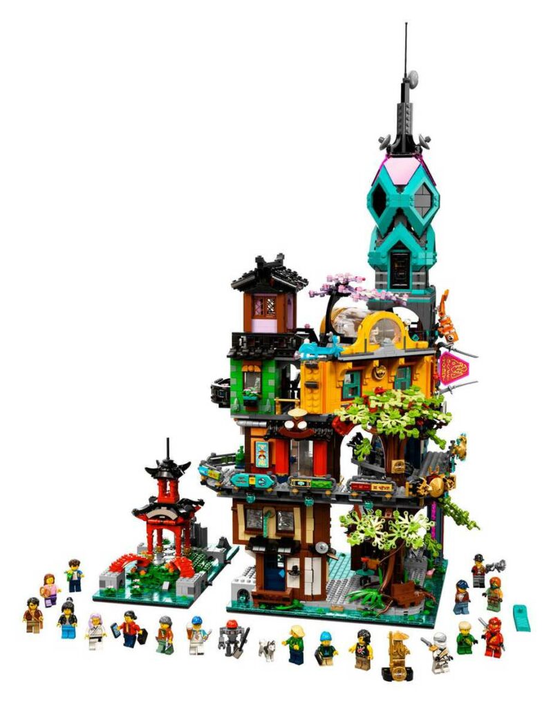 Les jardins de la ville de NINJAGO (71741) Toys Puissance 3