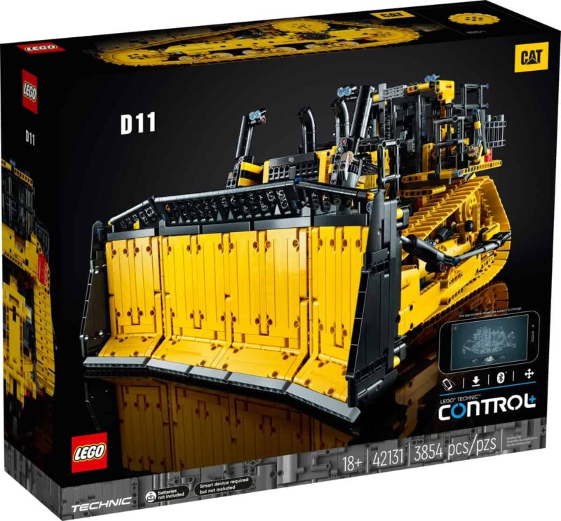 Bulldozer D11 Cat® télécommandé (42131) Toys Puissance 3