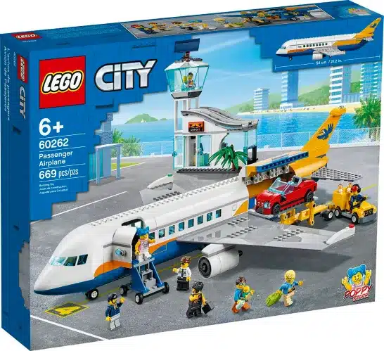 L'avion de passagers (60262) Toys Puissance 3