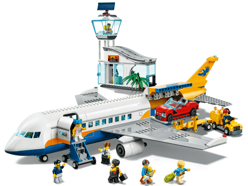 L'avion de passagers (60262) Toys Puissance 3