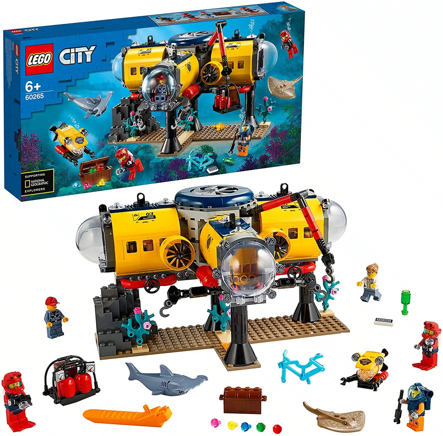 La base d'exploration océanique (60265) Toys Puissance 3