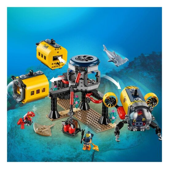 La base d'exploration océanique (60265) Toys Puissance 3