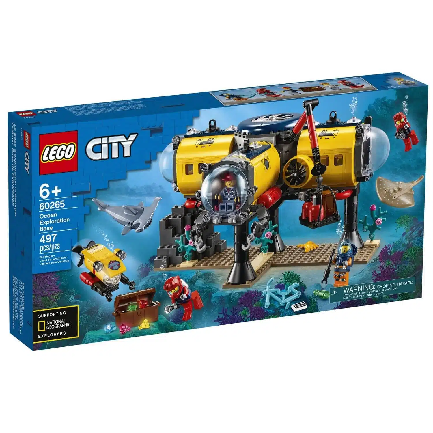La base d'exploration océanique (60265) Toys Puissance 3
