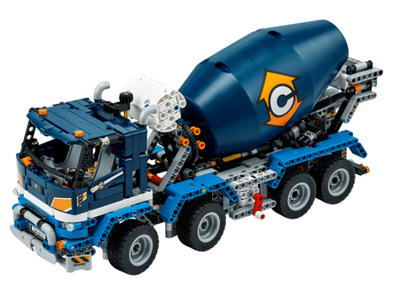 Le camion bétonnière (42112) Toys Puissance 3