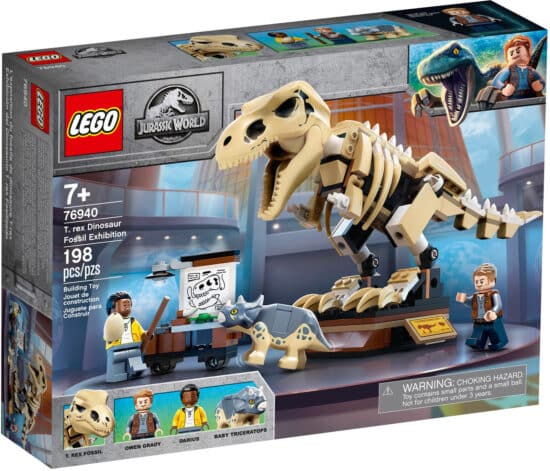 L’exposition du fossile du T. Rex (76940) Toys Puissance 3