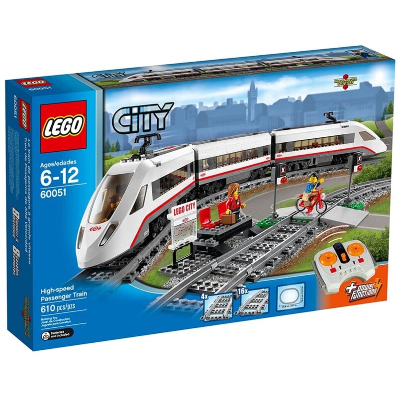 Le train de passagers à grande vitesse (60051) Toys Puissance 3