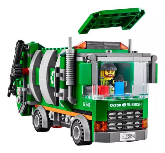 Le camion poubelle (70805) Toys Puissance 3