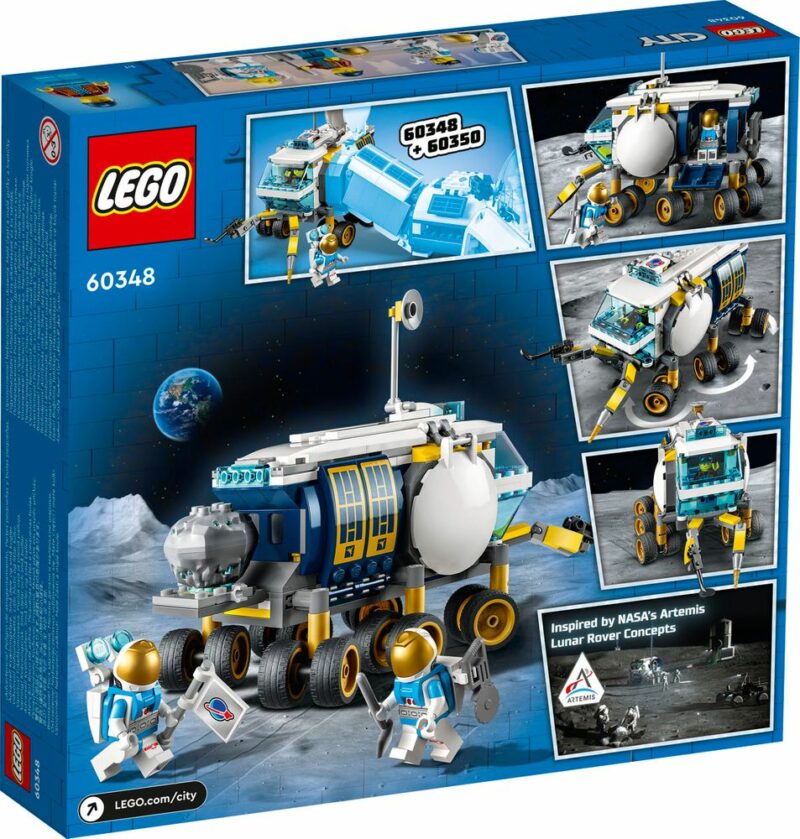 Le véhicule d’exploration lunaire (60348) Toys Puissance 3