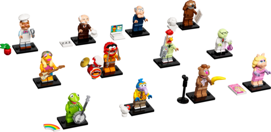 Collection complète Minifigures Les Muppets (71033) Toys Puissance 3