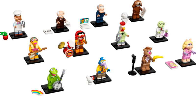 Collection complète Minifigures Les Muppets (71033) Toys Puissance 3