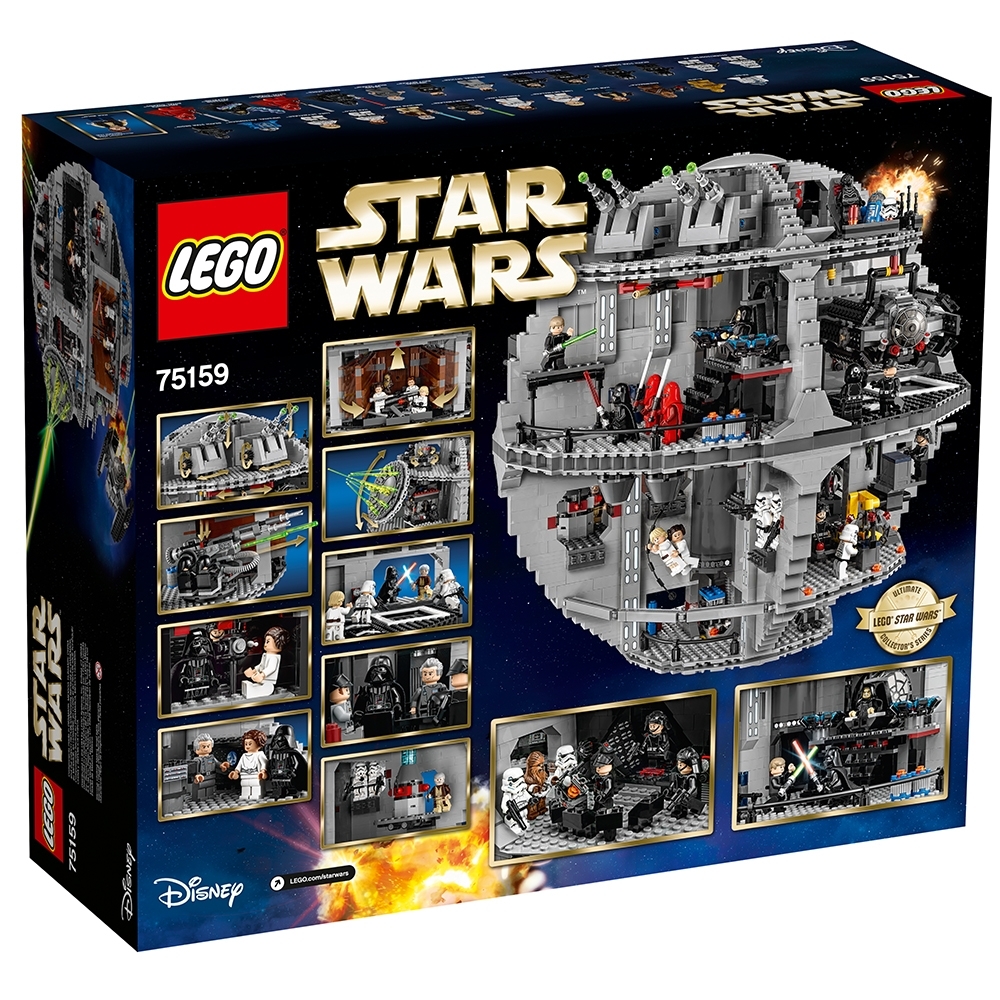 LEGO STAR WARS : on monte l'Étoile de la Mort !