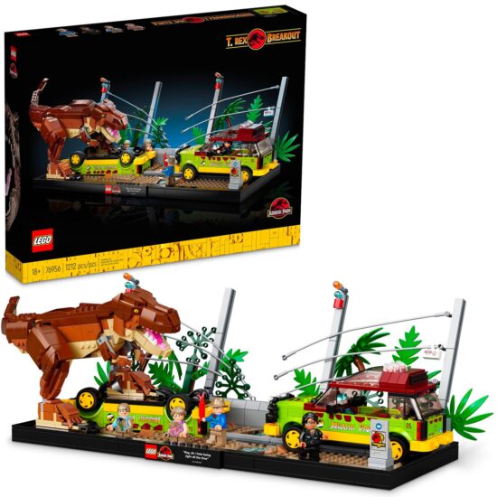 L’évasion du T. rex de Jurassic Park (76956) Toys Puissance 3