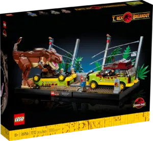 L’évasion du T. rex de Jurassic Park (76956)