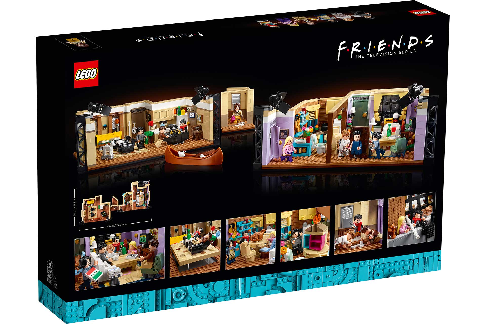 LEGO Les appartements de Friends 10292 Ensemble de construction (2 048  pièces) 