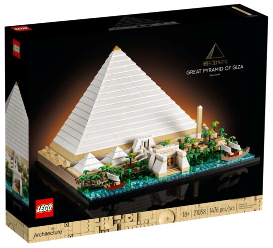 La grande pyramide de Gizeh (21058) Toys Puissance 3