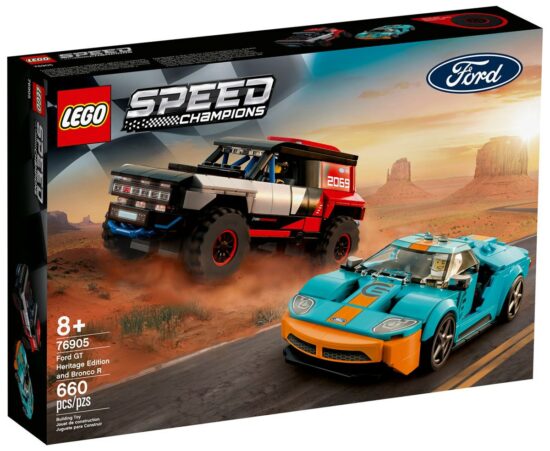 Ford GT Heritage Edition et Bronco R (76905) Toys Puissance 3