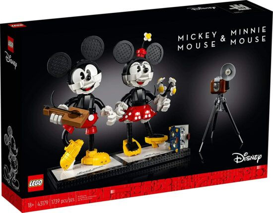 Personnages à construire Mickey Mouse et Minnie Mouse (43179) Toys Puissance 3