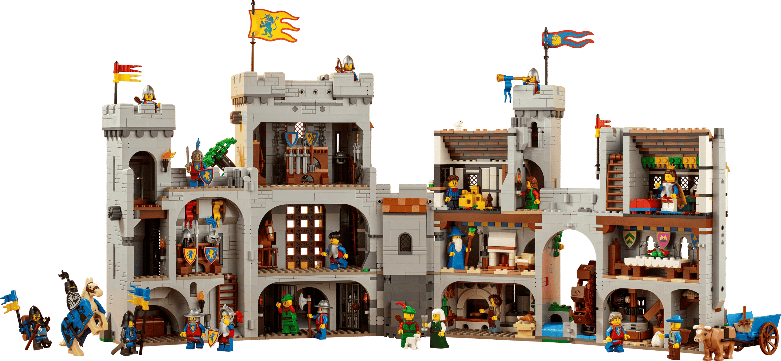 Le château des Chevaliers du Lion (10305) - Toys Puissance 3