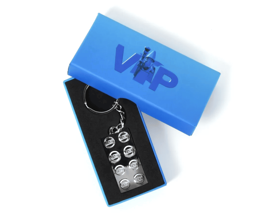 VIP Metal Key Chain 2×4 Plate (5006330)