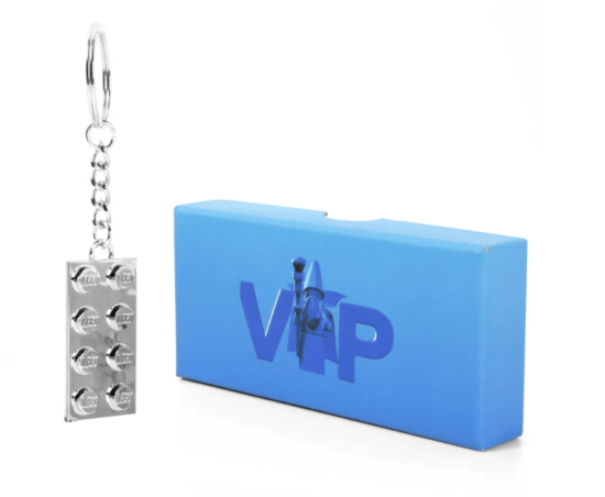 VIP Metal Key Chain 2x4 Plate (5006330) Toys Puissance 3