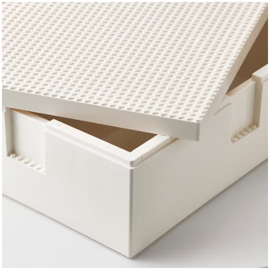 BYGGLEK Boîte IKEA x LEGO® avec couvercle, 35x26x12 cm Toys Puissance 3