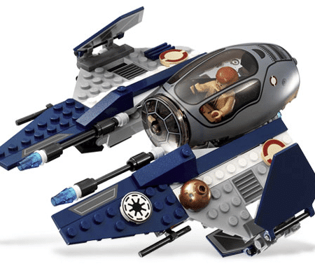 Jedi Starfighter™ with Hyperdrive Booster Ring (7661)