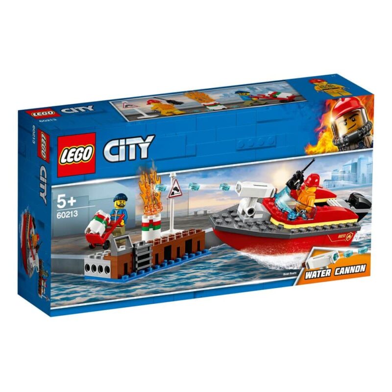 L'incendie sur le quai (60213) Toys Puissance 3