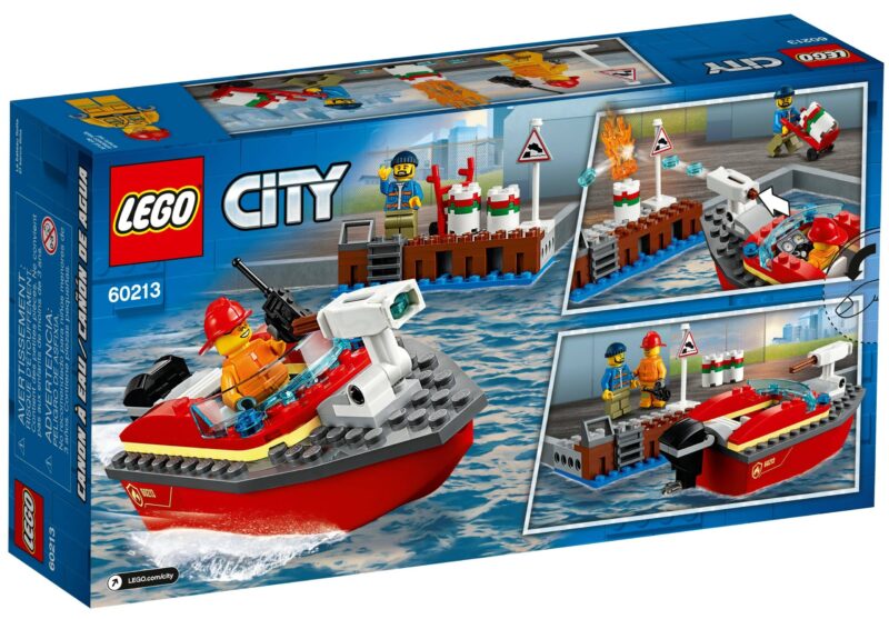 L'incendie sur le quai (60213) Toys Puissance 3