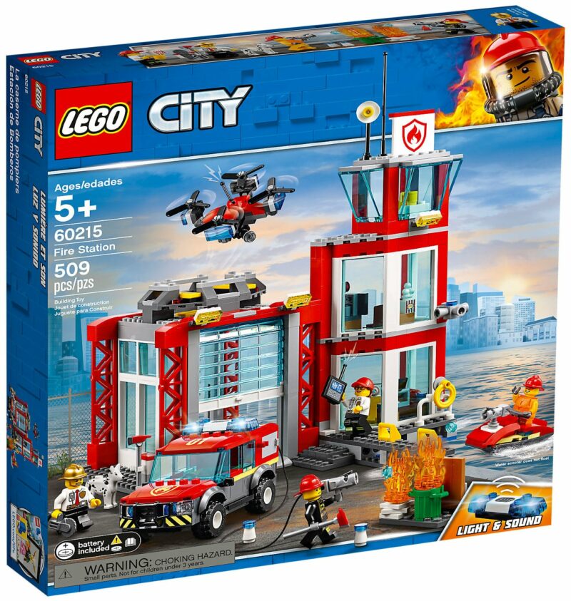 La caserne de pompiers (60215) Toys Puissance 3