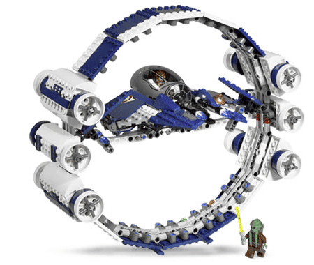 Jedi Starfighter™ with Hyperdrive Booster Ring (7661)