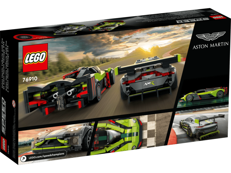 Aston Martin Valkyrie AMR Pro et Aston Martin Vantage GT3 (76910) Toys Puissance 3