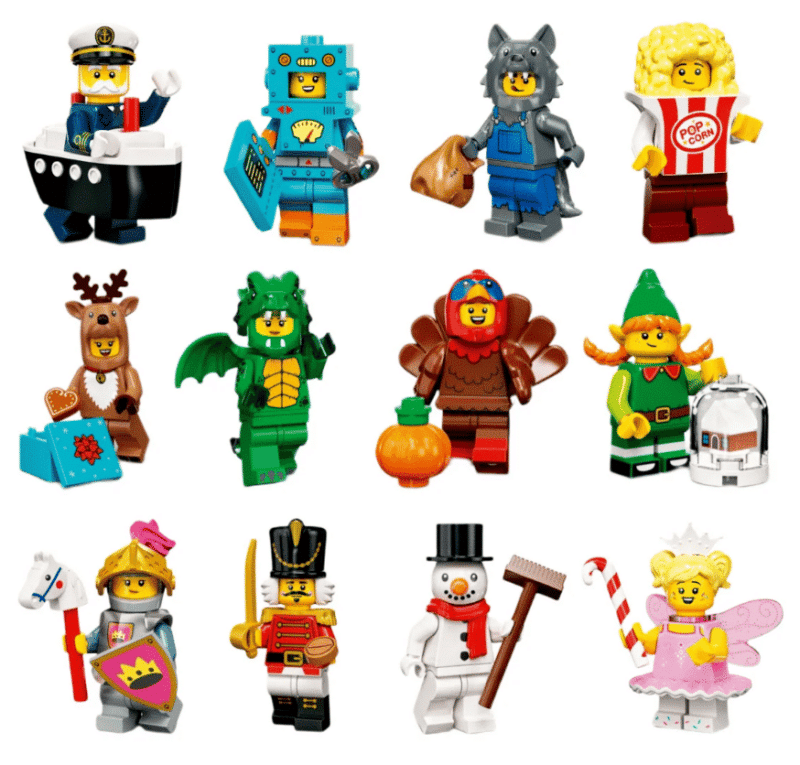 Collection complète Minifigures Série 23 (71036) Toys Puissance 3