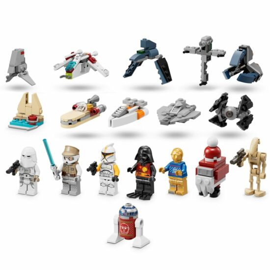 Le calendrier de l’Avent LEGO® Star Wars™ (75340) Toys Puissance 3