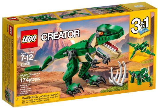 Le dinosaure féroce (31058) Toys Puissance 3