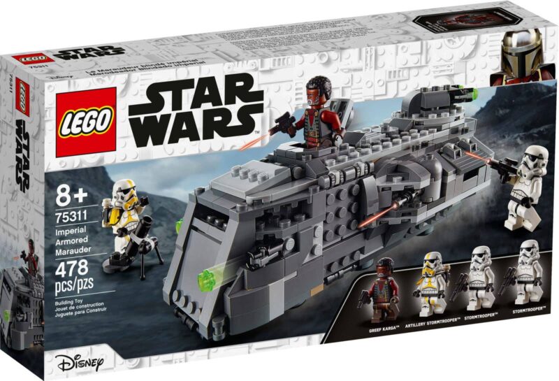 Le maraudeur blindé impérial (75311) Toys Puissance 3