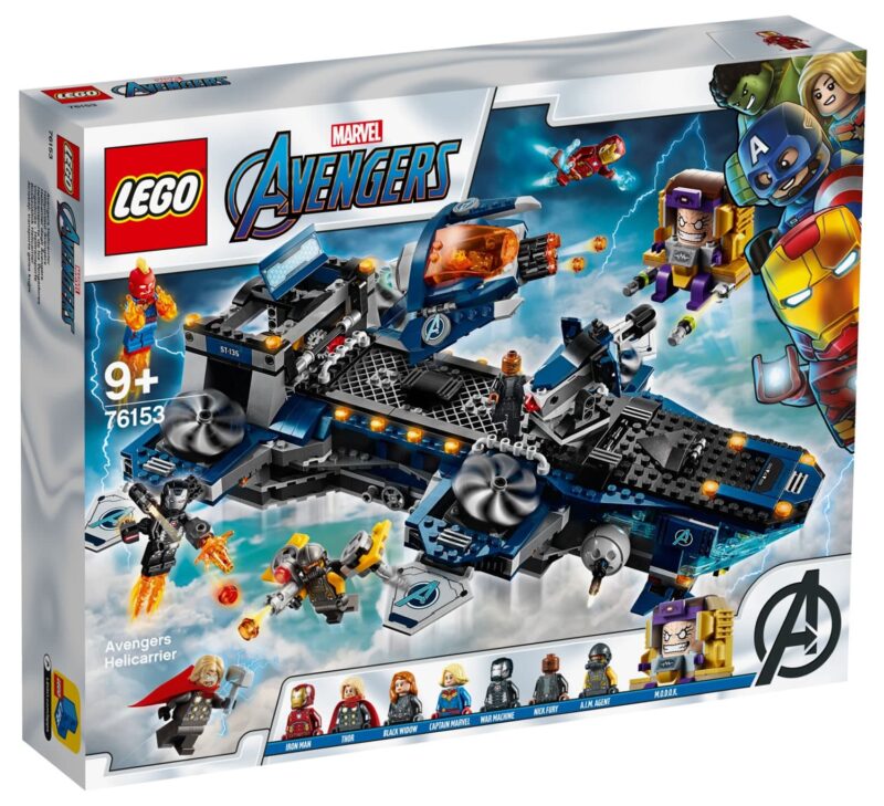 L'héliporteur des Avengers (76153) Toys Puissance 3