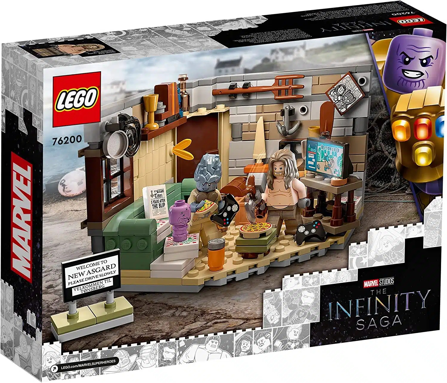 Le nouvel Asgard de Bro Thor (76200) Toys Puissance 3