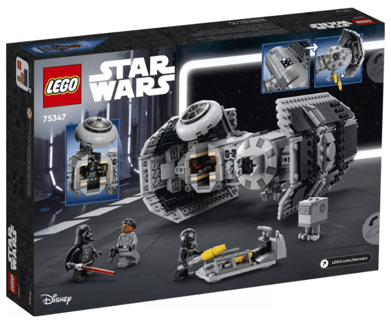 Le bombardier TIE (75347) Toys Puissance 3