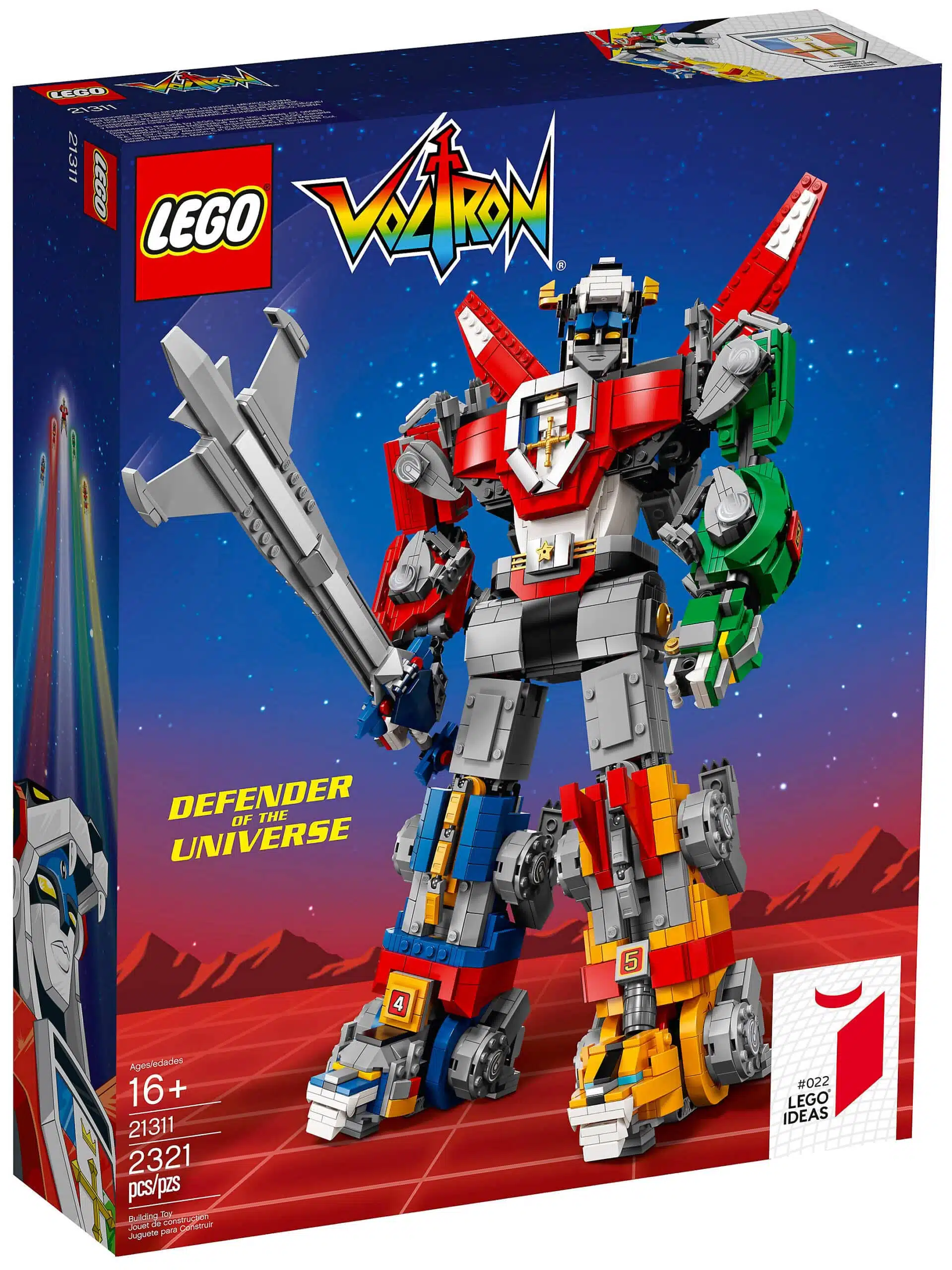 Voltron (21311) Toys Puissance 3