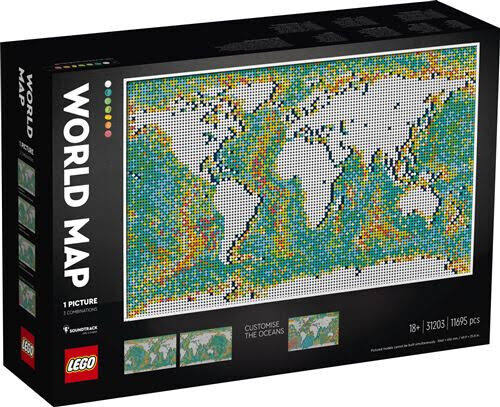 La carte du monde (31203) Toys Puissance 3