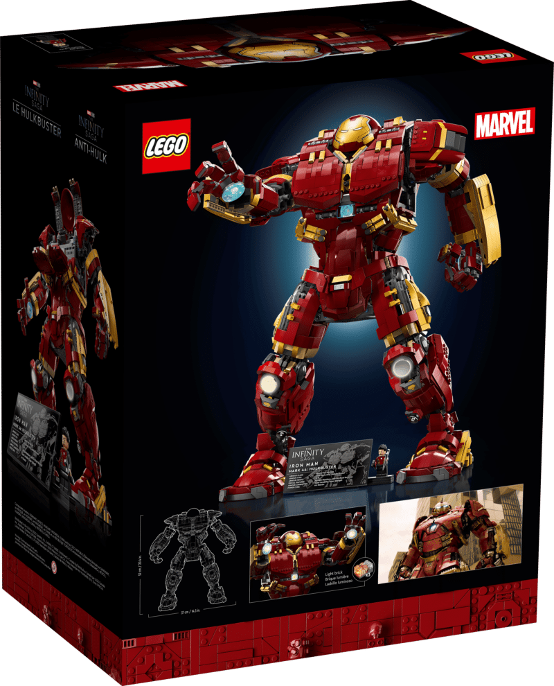 L’armure Hulkbuster​ (76210) Toys Puissance 3