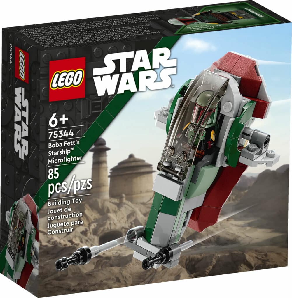 Le vaisseau de Boba Fett Microfighter (75344) Toys Puissance 3