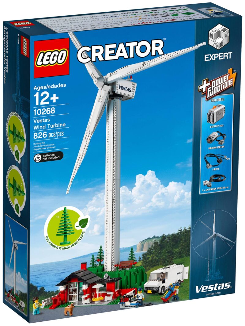 L'éolienne Vestas (10268) Toys Puissance 3